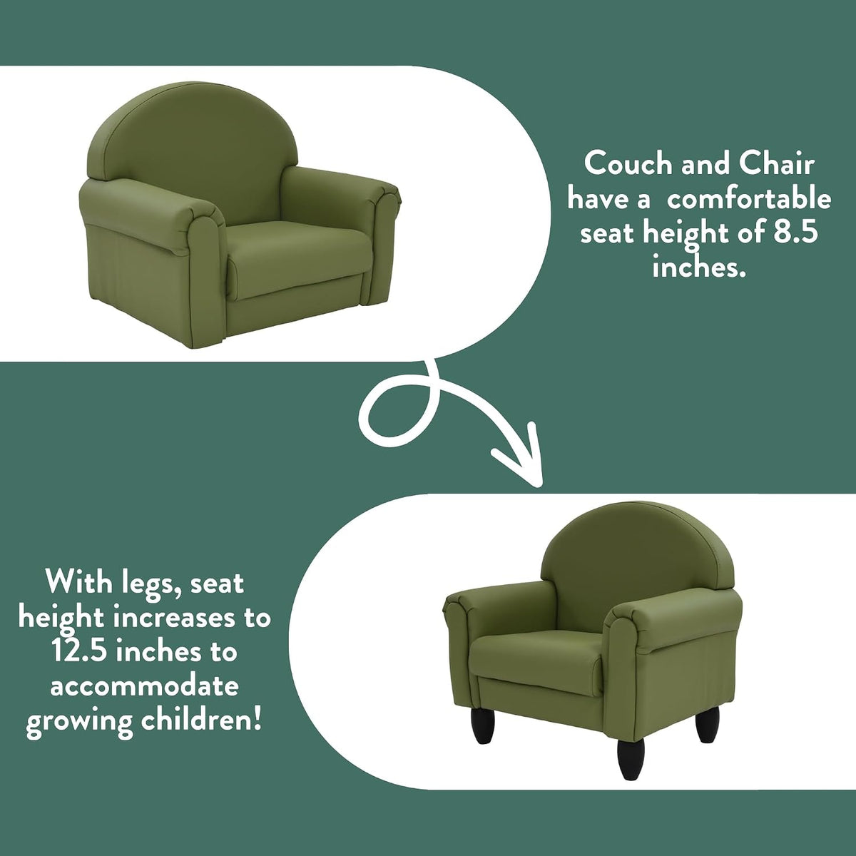 Sage Waterproof Adjustable Toddler Chair