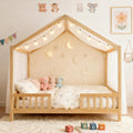 Natural Full Canopy Montessori House Bed
