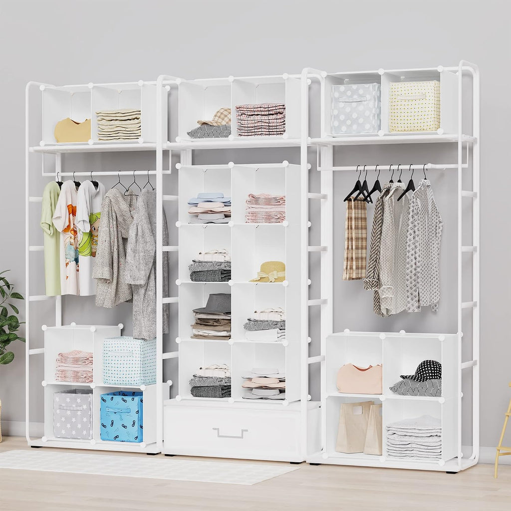White 16-Cube Multi-Purpose Storage